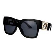 Versace Stiliga solglasögon 0Ve4402 Black, Dam