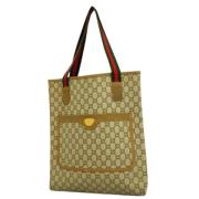 Gucci Vintage Pre-owned Plast gucci-vskor Brown, Dam