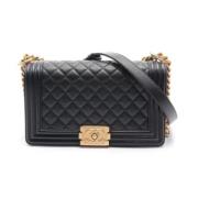 Chanel Vintage Pre-owned Laeder chanel-vskor Black, Dam