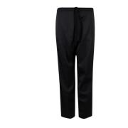 MM6 Maison Margiela Stiliga Byxor för Vardagsbruk Black, Dam