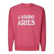 Aries J'Adoro Sweatshirt Pink, Herr