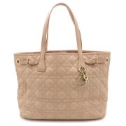 Dior Vintage Pre-owned Belagd canvas dior-vskor Pink, Dam