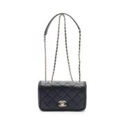 Chanel Vintage Pre-owned Laeder chanel-vskor Black, Dam