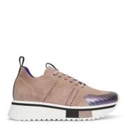 Fabi Velour Hybrid Sneaker Malva Purple, Dam