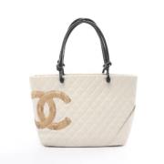 Chanel Vintage Pre-owned Laeder chanel-vskor White, Dam