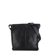 Hermès Vintage Pre-owned Laeder crossbodyvskor Black, Dam