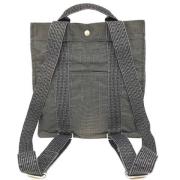 Hermès Vintage Pre-owned Canvas ryggsckar Gray, Dam