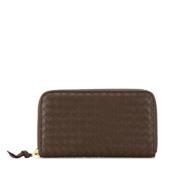 Bottega Veneta Vintage Pre-owned Laeder plnbcker Brown, Dam