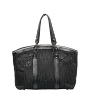 Dior Vintage Pre-owned Canvas handvskor Black, Dam