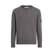 Calvin Klein Stilren Sweatshirt för Män Gray, Herr