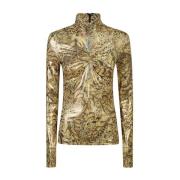 Just Cavalli Gula T-shirts & Polos för kvinnor Yellow, Dam