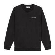 Marc O'Polo Avslappnad sweatshirt Black, Herr