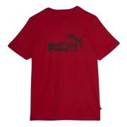 Puma Grafik nr. 1 Logot-shirt Red, Herr