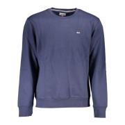 Tommy Hilfiger Blå Långärmad Sweatshirt med Logo Blue, Herr