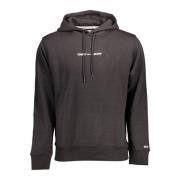 Tommy Hilfiger Black Cotton Sweater Black, Herr