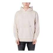 Tommy Hilfiger Beige Hoodie Höst/Vinter Herr Beige, Herr