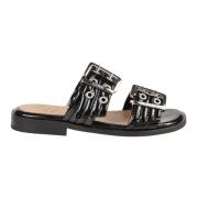 Ganni Spänne Sandal Black, Dam