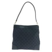 Gucci Vintage Pre-owned Canvas gucci-vskor Black, Dam