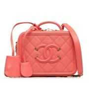 Chanel Vintage Pre-owned Laeder handvskor Pink, Dam