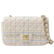 Chanel Vintage Pre-owned Laeder chanel-vskor White, Dam