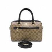 Coach Pre-owned Pre-owned Canvas handvskor Brown, Dam