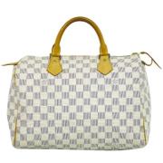 Louis Vuitton Vintage Pre-owned Canvas louis-vuitton-vskor White, Dam