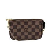 Louis Vuitton Vintage Pre-owned Canvas kuvertvskor Brown, Dam