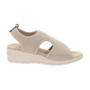 Cinzia Soft Tyg Dam Sandaler Stil Komfort Beige, Dam