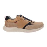 Callaghan Läder Herr Sneakers Komfort Stil Beige, Herr