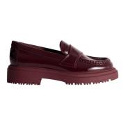 Hoff Skola Vin Loafer Red, Dam