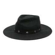 Dondup Stud Embellished Hat Black, Dam