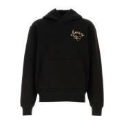 Amiri Stretch Cotton Hollywood Camp Sweatshirt Black, Herr