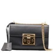 Gucci Vintage Pre-owned Laeder gucci-vskor Black, Dam