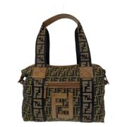 Fendi Vintage Pre-owned Canvas fendi-vskor Brown, Dam