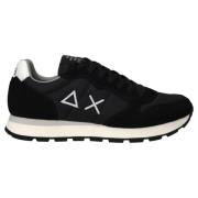 Sun68 Solid Svart Sneaker Black, Herr