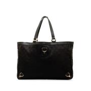 Gucci Vintage Pre-owned Canvas gucci-vskor Black, Dam