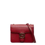 Gucci Vintage Pre-owned Laeder gucci-vskor Red, Dam