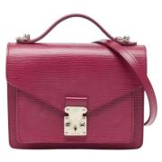 Louis Vuitton Vintage Pre-owned Laeder louis-vuitton-vskor Pink, Dam