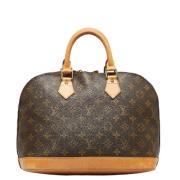 Louis Vuitton Vintage Pre-owned Canvas louis-vuitton-vskor Brown, Dam