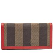 Fendi Vintage Pre-owned Canvas plnbcker Red, Dam