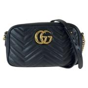 Gucci Vintage Pre-owned Laeder gucci-vskor Black, Dam