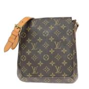 Louis Vuitton Vintage Pre-owned Canvas louis-vuitton-vskor Brown, Dam