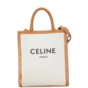 Celine Vintage Pre-owned Canvas celine-vskor Beige, Dam