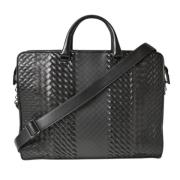 Bottega Veneta Vintage Pre-owned Laeder handvskor Black, Herr