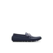 Emporio Armani Läder Loafers Blue, Herr