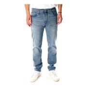 Levi's Slim Fit Stretch Denim Jeans Blue, Herr