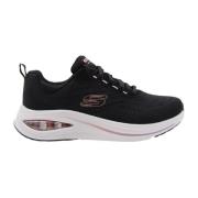 Skechers Snygga Sneakers för Män Black, Dam