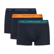 Tommy Hilfiger Bomull Stretch Boxers - Les Bleus Blue, Herr