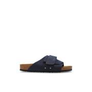 Birkenstock Slides Kyoto Blue, Herr