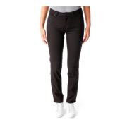 Lee Straight Fit Jeans Black, Dam